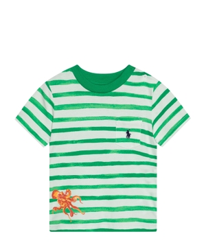 Striped short sleeve T-shirt