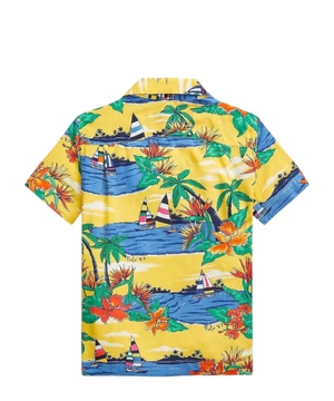 Printed short sleeve shirt