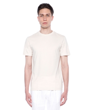 Loqolu qısaqol T-shirt