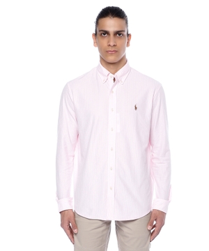 Long sleeve shirt with classic collar