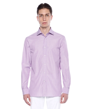 Long sleeve shirt with classic collar