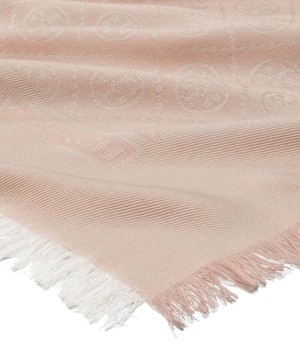 T Monogram Jaquard Traveler şərfi