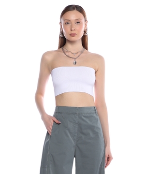 Ribbed crop top