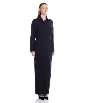 Maxi shirt dress