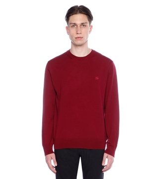 Round neck jumper with long sleeves