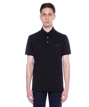 Short sleeve polo with classic collar