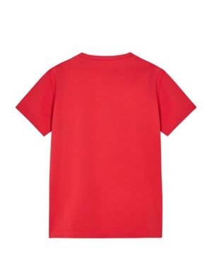 Loqo printli pambıq T-shirt