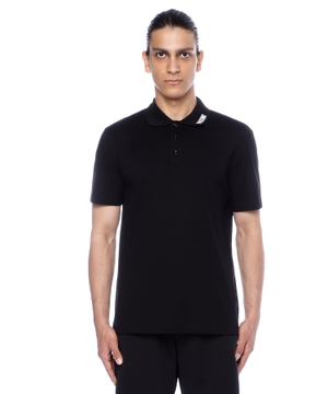 Short sleeve polo with classic collar