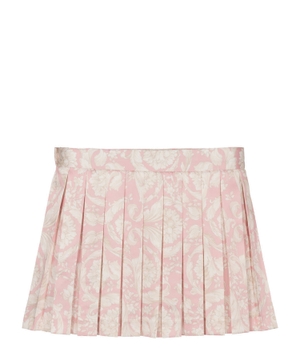 Barocco Kids pleated skirt