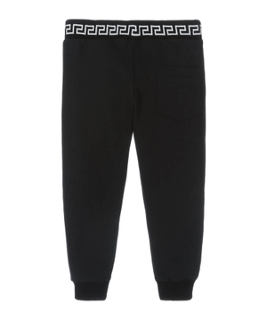 Logo embroidered jogging pants