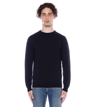 Long sleeve jumper with logo print