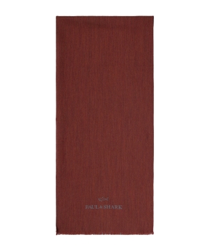 Jacquard wool scarf