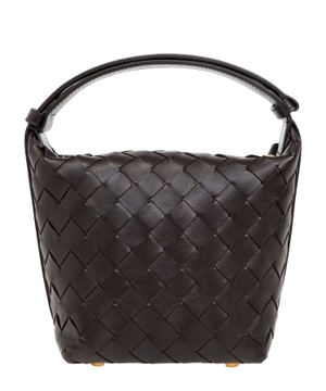 Коричневая сумка Bottega Veneta Wallace