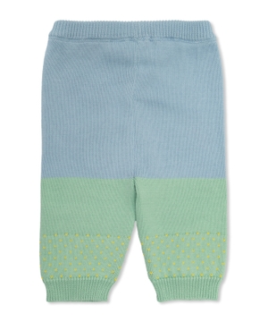 Printed knit trousers