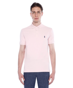 Short sleeve polo with classic collar