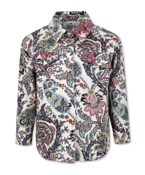 Floral-print shirt