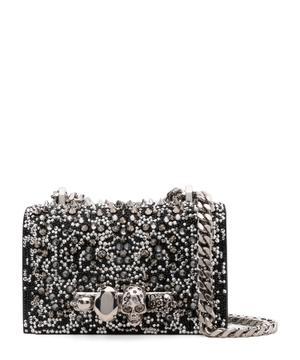 Crystal-embellished mini jeweled bag