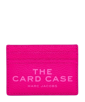 Logo-print leather cardholder