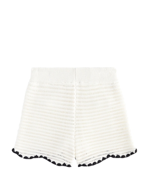 Scalloped shorts