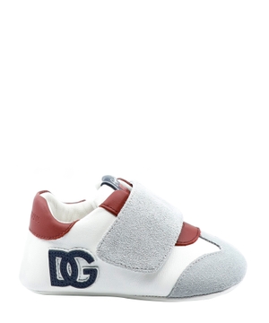 Touch-strap low-top trainers