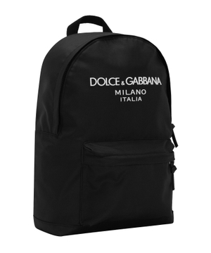 Logo printed backpack