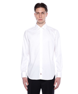 Long sleeve shirt with classic collar