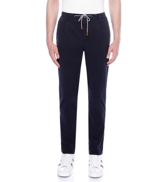 Trousers with elastic waist