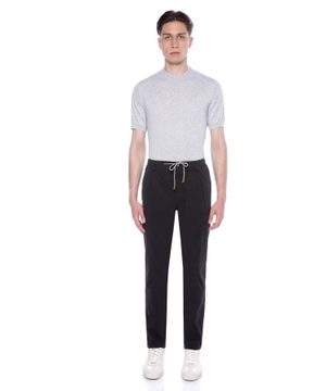 Trousers with elastic waist