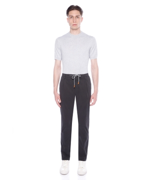 Trousers with elastic waist