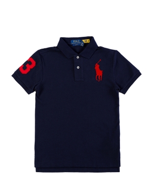 Short sleeve polo with classic collar