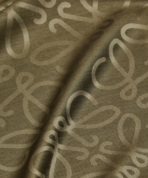 Logo printed scarf