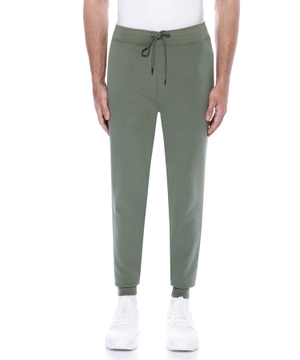 Jogging pants with elastic waist