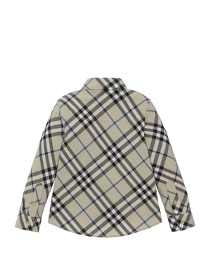 Checkered cotton shirt