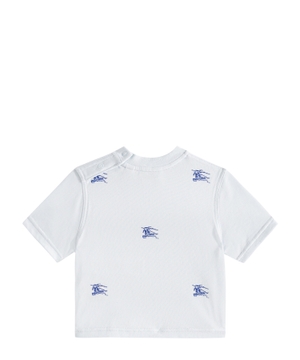 Cotton T-shirt with EKD embroideries