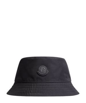 Logo-patch bucket hat