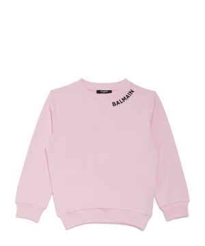 Round neck sweatshirt with long sleeves