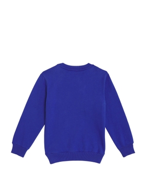 Round neck sweatshirt with long sleeves