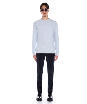 Crewneck knitwear sweater