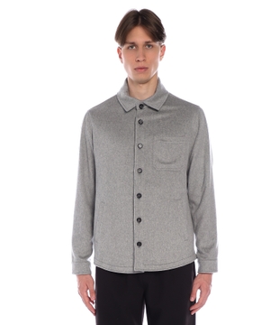 Shirt with button fastening