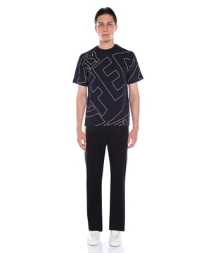 Printed short sleeve T-shirt