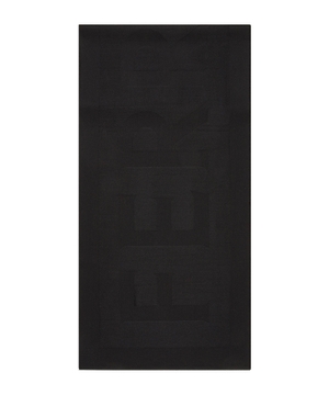 Logo detallı Ferragamo şərfi