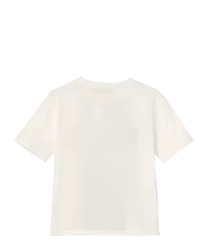 Loqo printli pambıq T-shirt