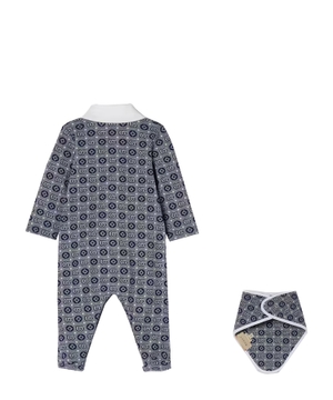 Long sleeve body and bib set