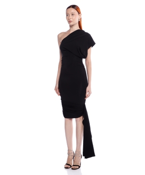 Asymmetric design dress