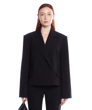 Straight-fit blazer