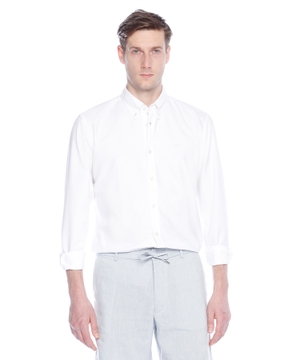 Slim-fit shirt with logo
