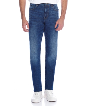 Logo detailed jeans