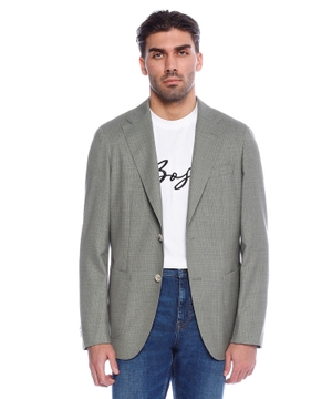 Slim-fit jacket in wool