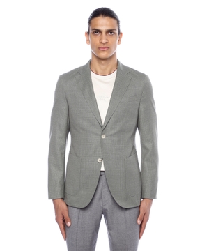 Slim-fit jacket in wool