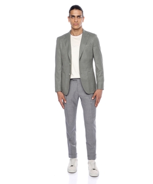 Slim-fit jacket in wool